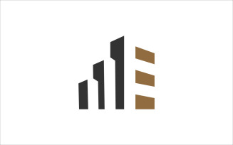Simple Building Vector Logo Template