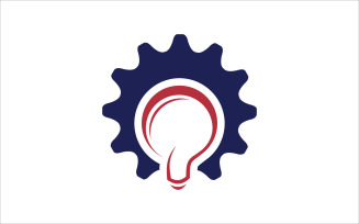 Smart Gear Vector Logo Template
