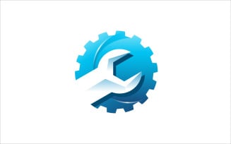 Tool Repair Vector Logo