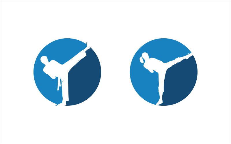 Karate Vector Logo Logo Template