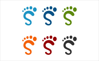 S Foot Vector Logo