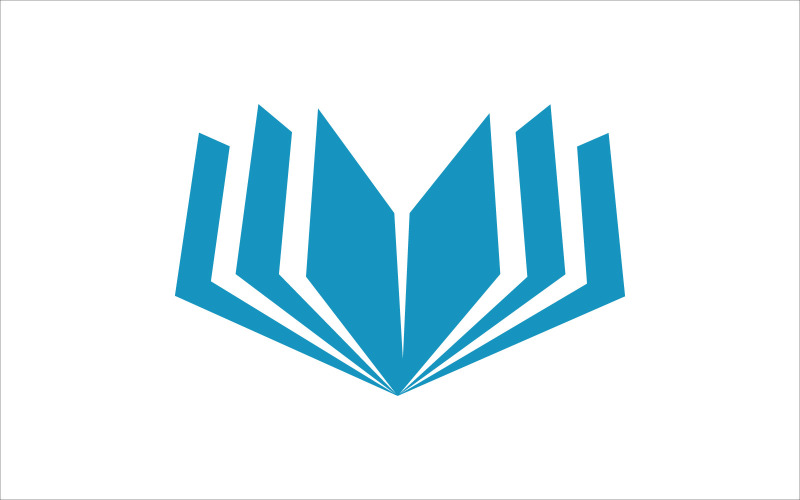 Book Vector Logo Design Logo Template