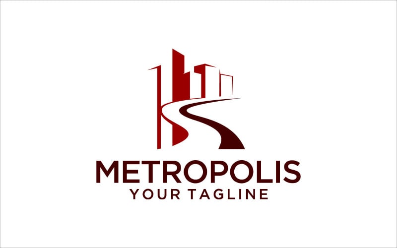 City Vector Logo Design Logo Template