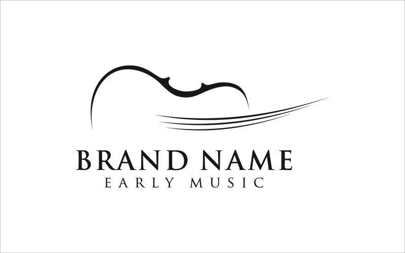 Music Brand Vector Logo Logo Template