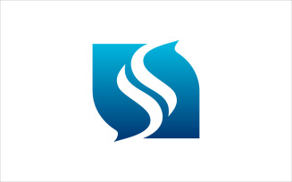 S Icon Vector Logo Design