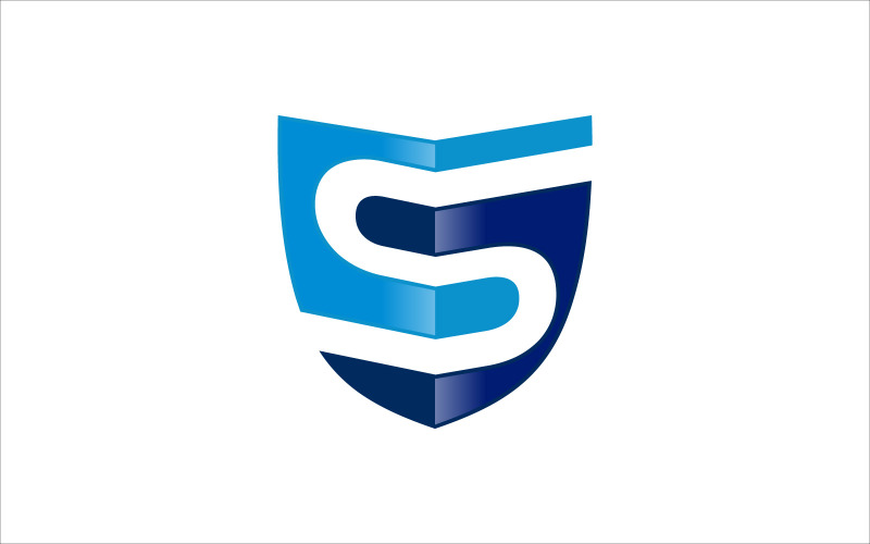 S Shield Vector Logo Logo Template