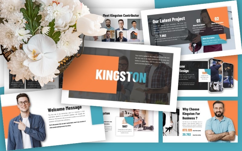 Kingston - Powerpoint PowerPoint Template