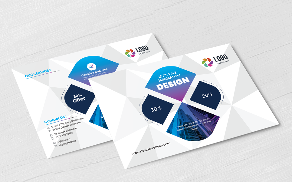 Kit Graphique #166667 Carte Invitation Web Design - Logo template Preview