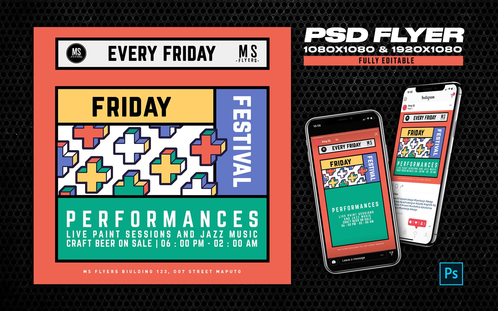 Template #166677 Flyerphotoshop Flyerpremium Webdesign Template - Logo template Preview