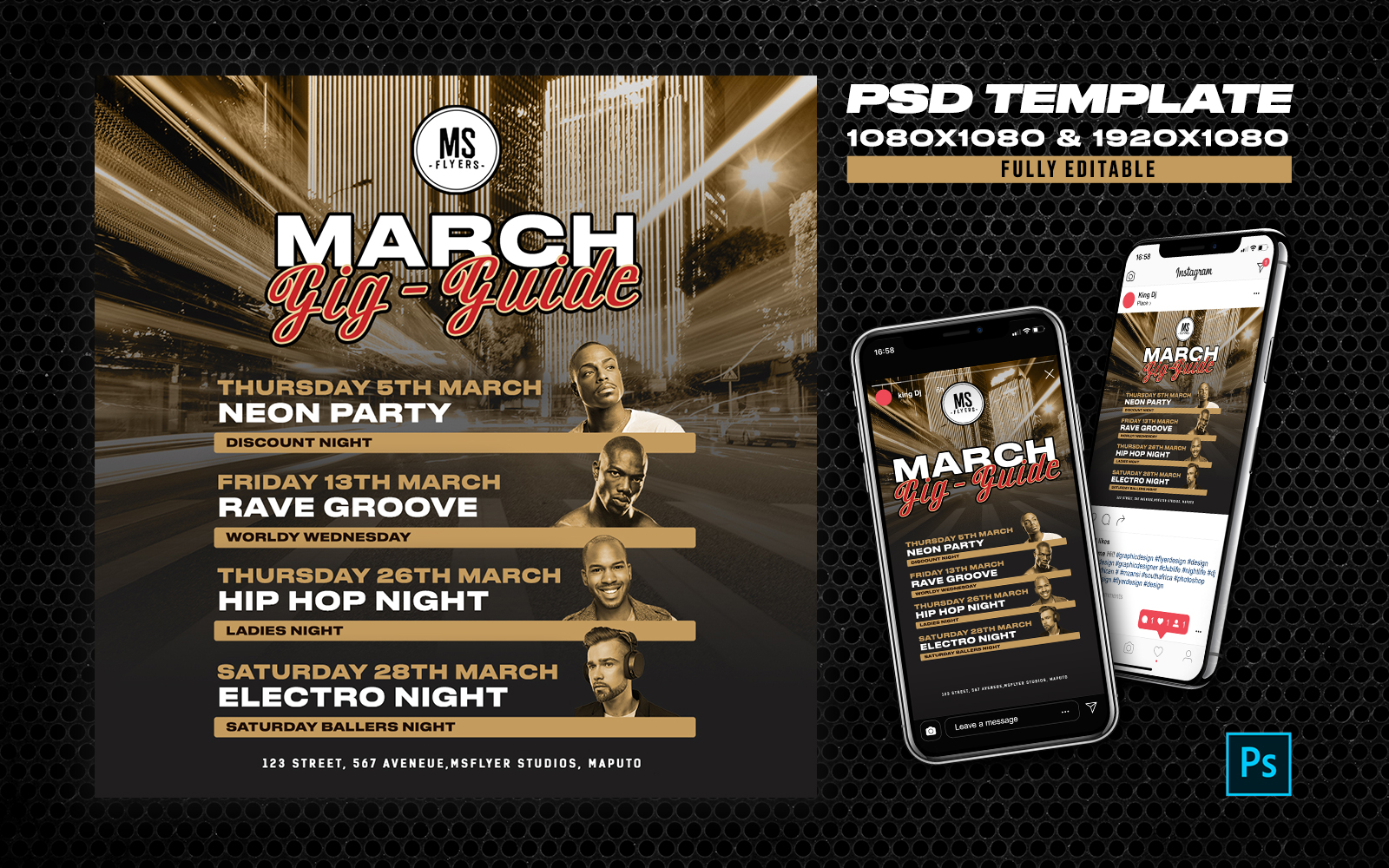 Template #166679 Flyerphotoshop Flyerpsd Webdesign Template - Logo template Preview