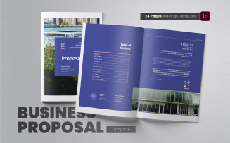 Business Project Proposal Indesign Template - Corporate Identity Template