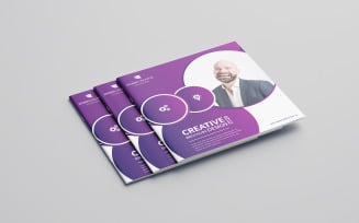 Corporate Bifold Brochure Template - Corporate Identity Template