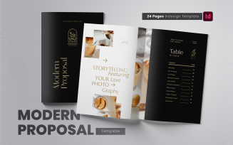 Modern and Professional Proposal Indesign Template