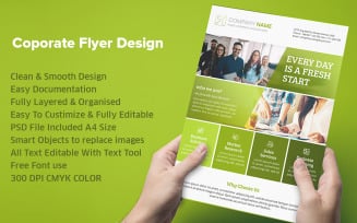 Modern Flyer Design - Corporate Identity Template