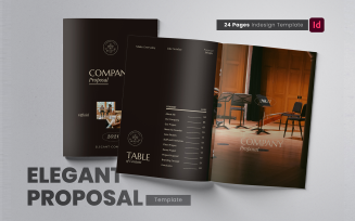 Neat and Elegant Proposal InDesign Template