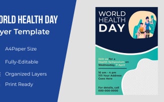 World Health Day Campaign Flyer