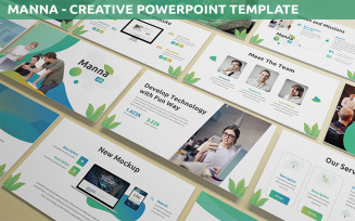 Manna - Creative Powerpoint Template