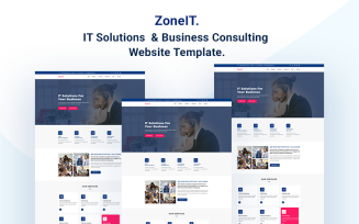 ZoneIT - IT Solutions & Business Consulting Website template