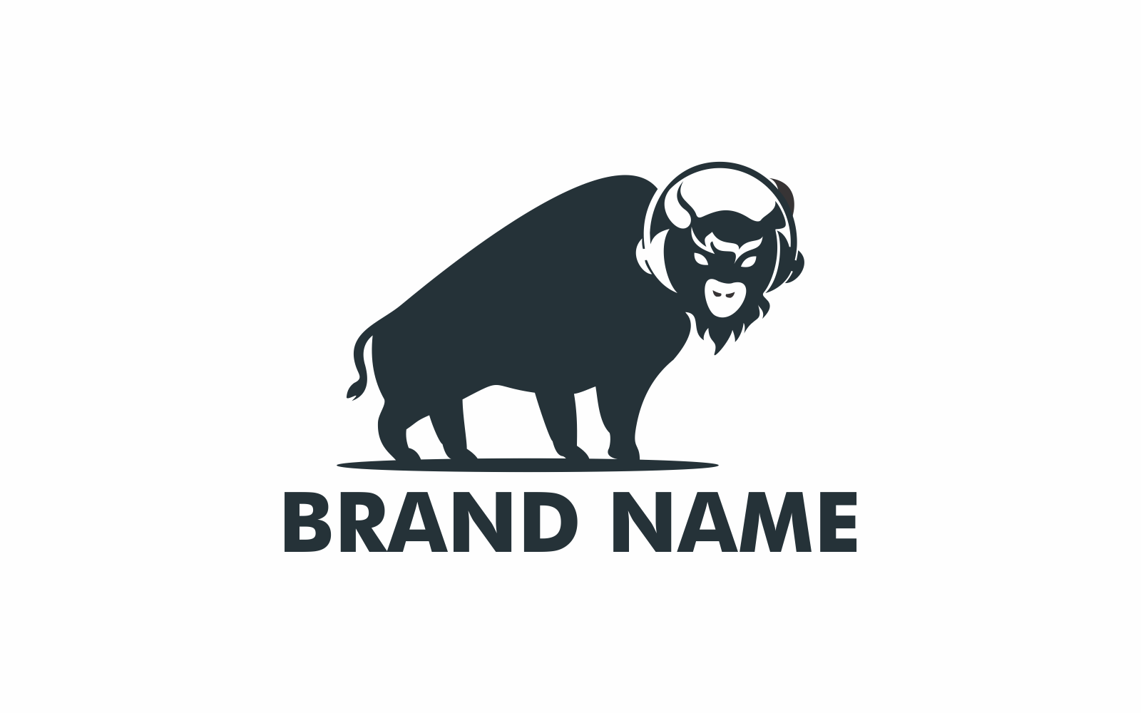Template #167009 Bull Animal Webdesign Template - Logo template Preview