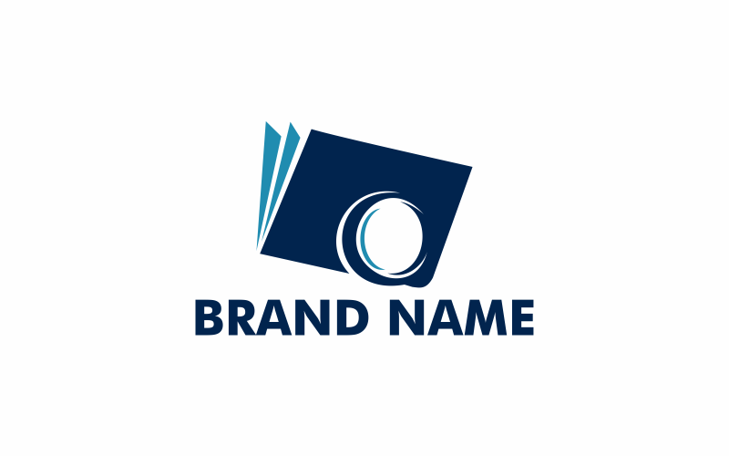 Book Camera Logo Template