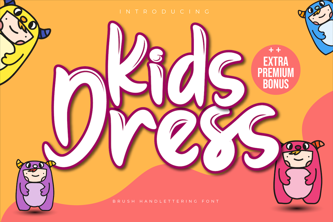 Kids Dress Font