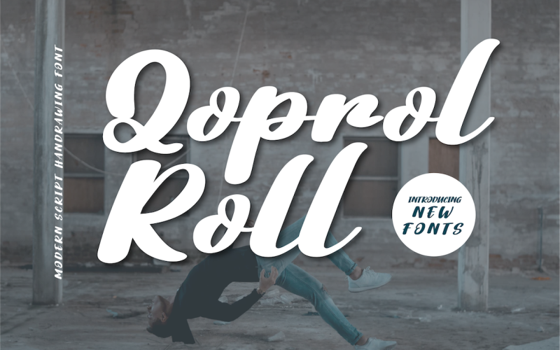 Qoprol Roll Font