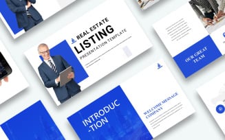 Free Real Estate Listing Presentation Powerpoint Template