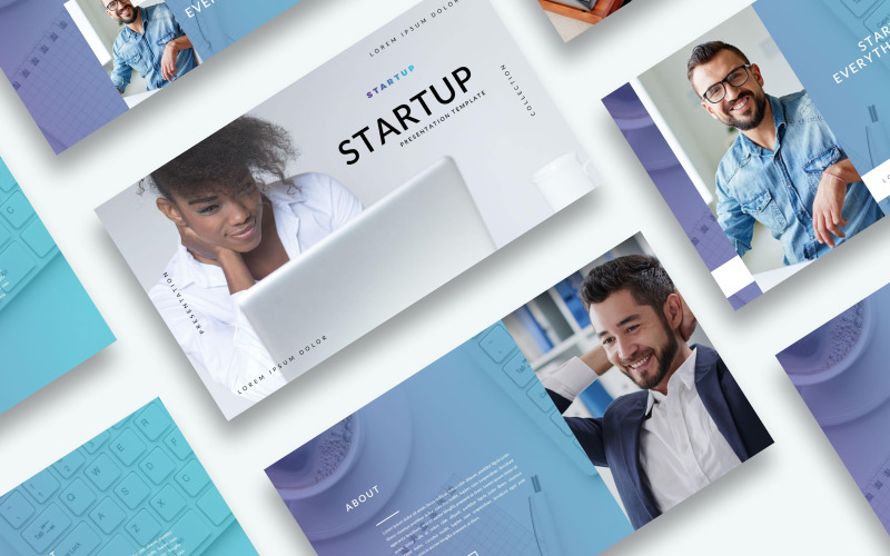 Free Startup Presentation Powerpoint Template PowerPoint Template