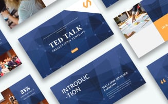 Free Ted Talk Presentation Powerpoint Template