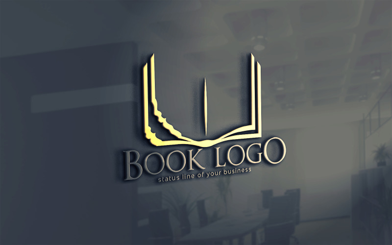 Book Restoration Logo Template