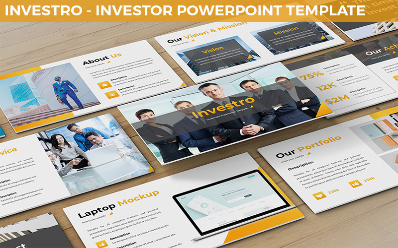 Investro - Investor Powerpoint PowerPoint Template