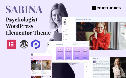 SABINA - Psychologist WordPress theme WordPress Theme