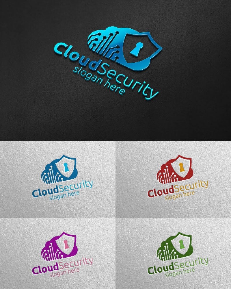 Kit Graphique #170190 Cloud Logo Divers Modles Web - Logo template Preview