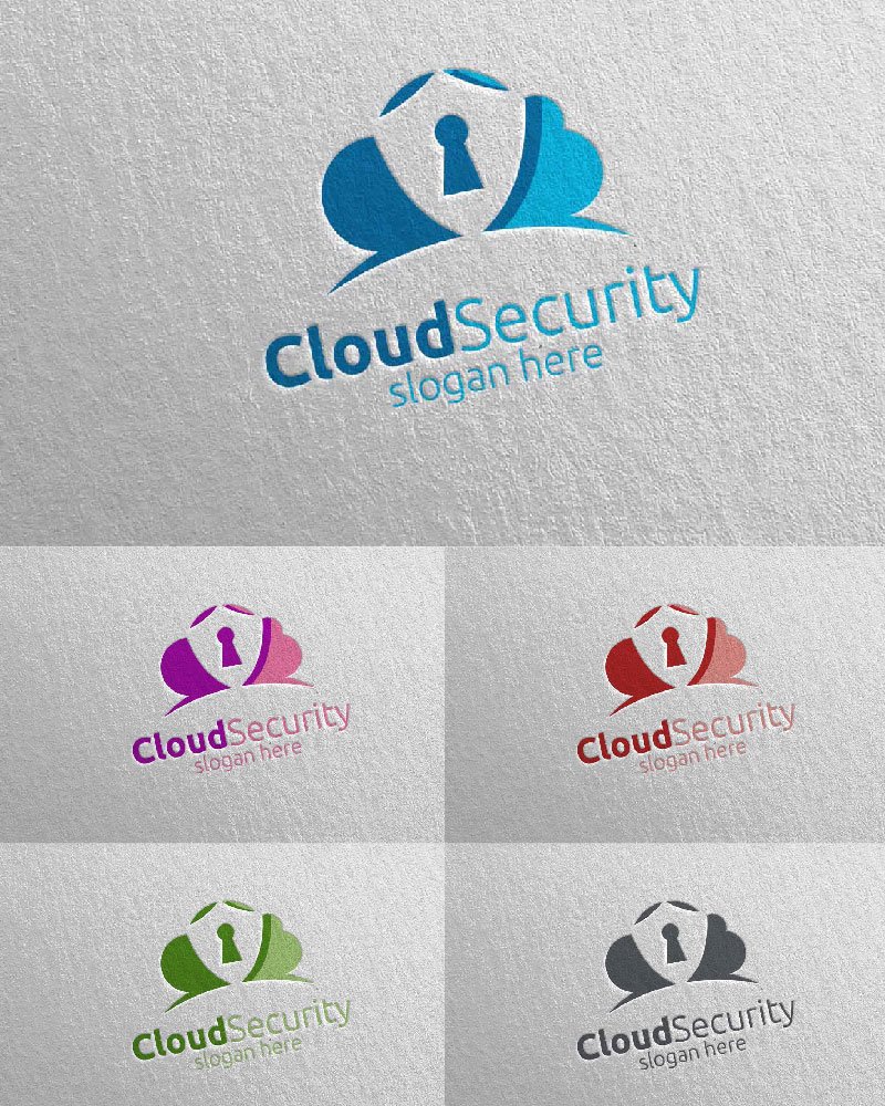 Kit Graphique #170191 Cloud Logo Divers Modles Web - Logo template Preview