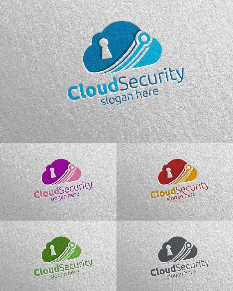 Kit Graphique #170193 Cloud Logo Divers Modles Web - Logo template Preview