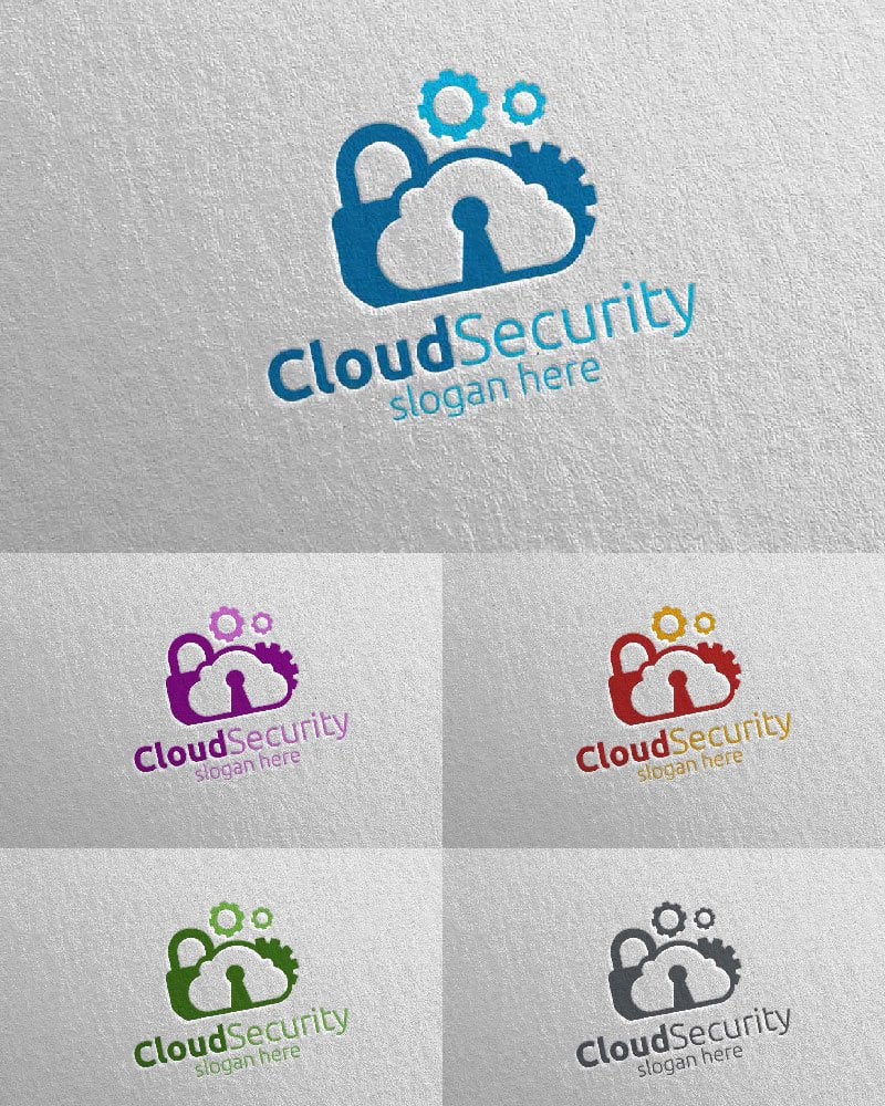 Kit Graphique #170194 Cloud Logo Divers Modles Web - Logo template Preview