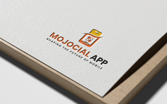 Mojocial App Logo Template
