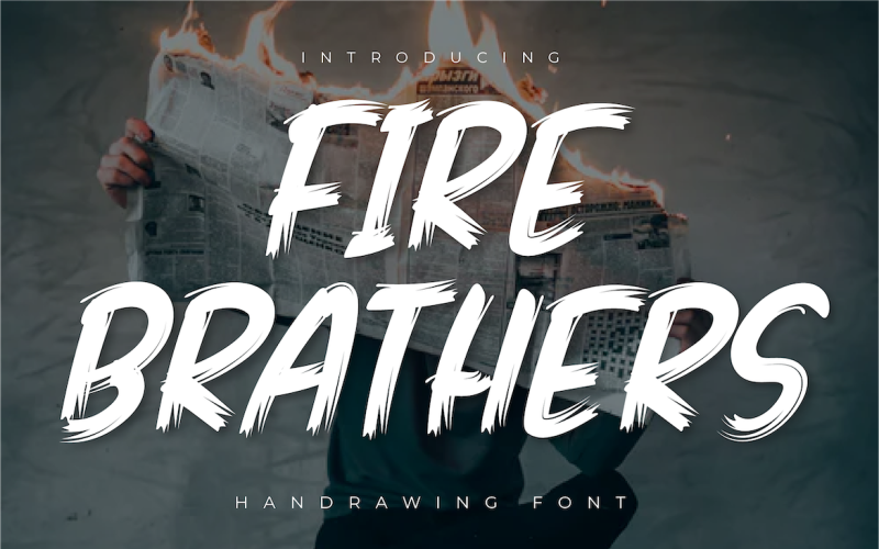 Fire Brathers Font