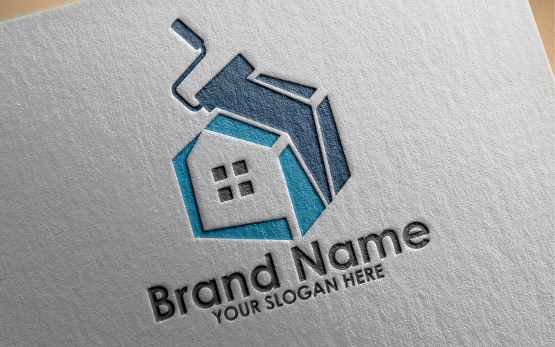 House paint Logo template Logo Template