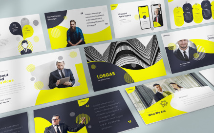 Losgas Powerpoint Presentation PowerPoint Template