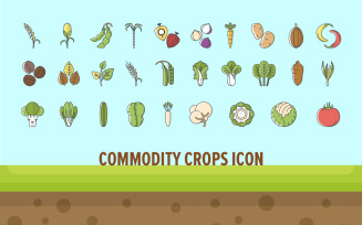 Commodity Crops Icon