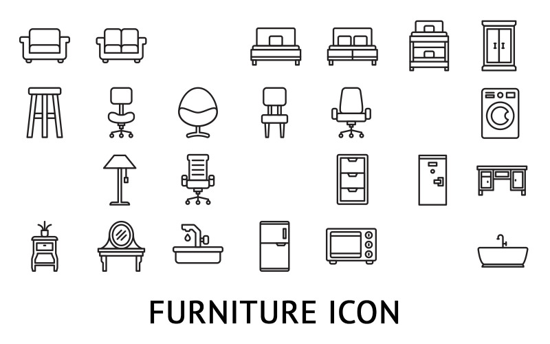 Furniture Icon Icon Set
