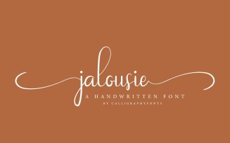 Jalousie Font