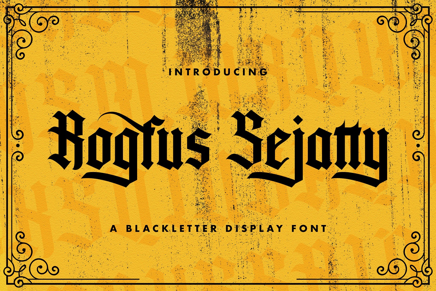 Kit Graphique #170605 Blackletter Tattoo Divers Modles Web - Logo template Preview