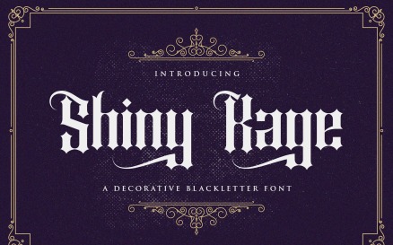 Shiny Kage - Blackletter Font