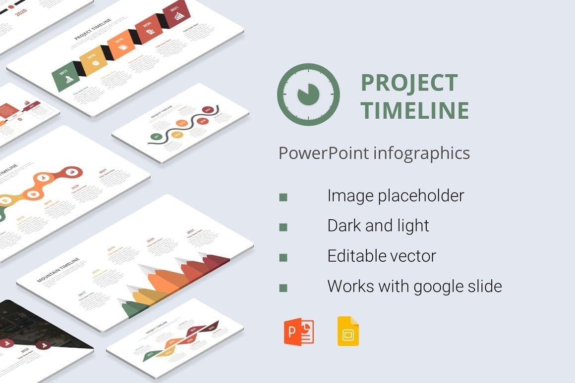 Kit Graphique #170689 Project Timeline Divers Modles Web - Logo template Preview