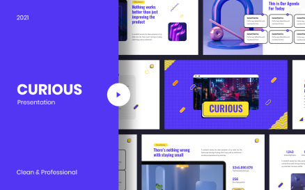 Curious Creative PowerPoint Template