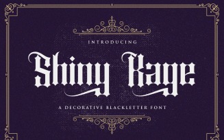 Shiny Kage - Blackletter Font