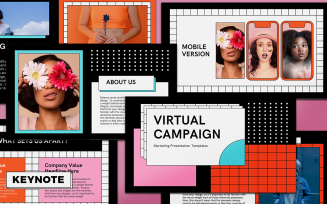 Virtual Campaign Presentation - Keynote template