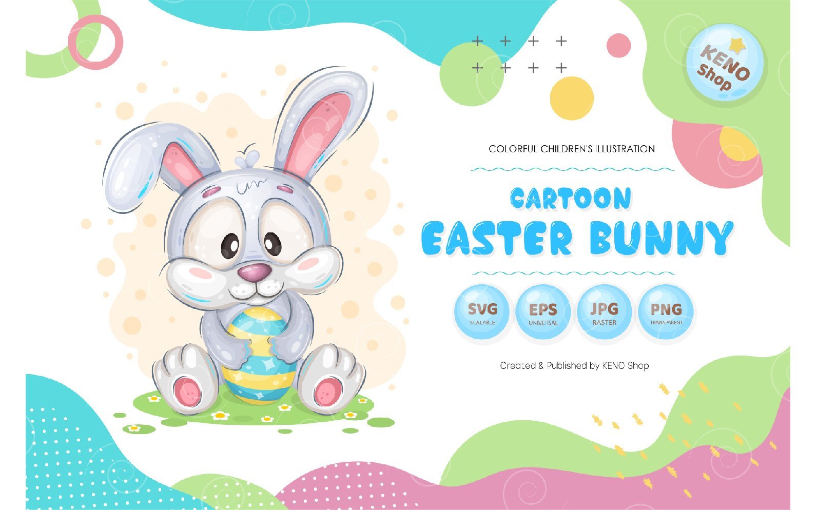 Kit Graphique #170733 Easter Bunny Divers Modles Web - Logo template Preview